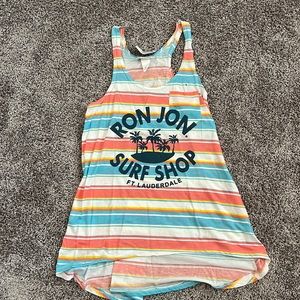 NWT Ron Jon racerback t shirt